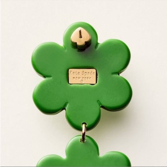 kate spade new york x Target 3 sets of Floral Linear Earrings, NWT - Picture 8 of 10